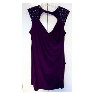 Dress 16W Prom Wedding Special Occasion Purple